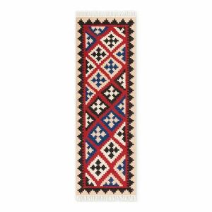 Piros kétoldalas kézi szövésű gyapjú futószőnyeg 60x190 cm Kamal Rami – Nouristan kép
