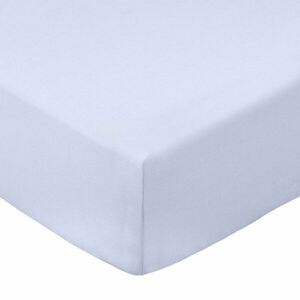 Levendula színű gumis pamut-perkál lepedő 135x190 cm Cotton Percale – Bianca kép