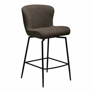 Barna kárpitozott bárszék (ülésmagasság 67, 5 cm) Glam – DAN-FORM Denmark kép