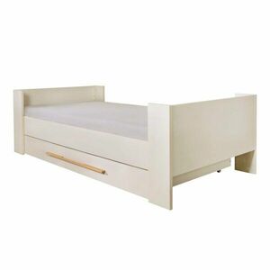 Bézs ágyneműtartós gyerekágy ágyrács nélkül 90x200 cm Kids – Roba kép