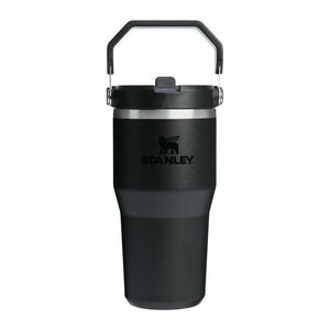 Fekete termosz 600 ml IceFlow Flip Straw 2.0 – Stanley kép