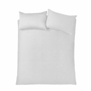 Fehér kétszemélyes-hosszabbított pamut-szatén ágyneműhuzat 230x220 cm Cotton Sateen – Bianca kép