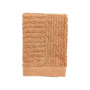 Sárga frottír pamut törölköző 30x30 cm Classic – Zone kép