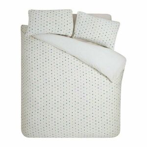 Krémszínű kétszemélyes-hosszabbított mikroplüss ágyneműhuzat 230x220 cm Cosy Spot – Catherine Lansfield kép
