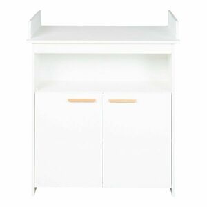 Fehér gyerek komód pelenkázó feltéttel 88x98x75 cm Anton – Roba kép