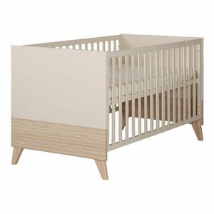 Bézs babaágy állítható magassággal 70x140 cm Sidney – Roba kép