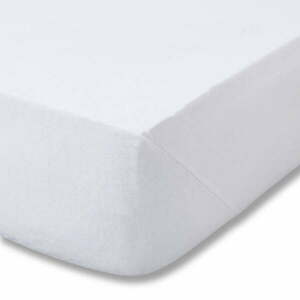Fehér gumis flanel lepedő 90x190 cm Brushed – Catherine Lansfield kép