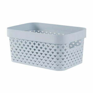 Világoskék műanyag tárolódoboz 26x17, 5x12 cm Pure – Curver kép