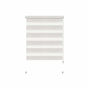 Fehér nappali-éjszakai roló 57x150 cm Zebra – Gardinia kép