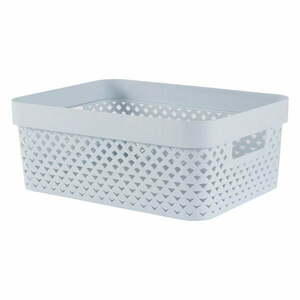 Világoskék műanyag tárolódoboz 36x27x14 cm Pure – Curver kép