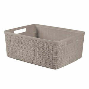 Tároló műanyag tárolókosár 36x28x15 cm Jute M – Curver kép