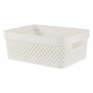 Bézs műanyag tárolódoboz 36x27x14 cm Pure – Curver kép