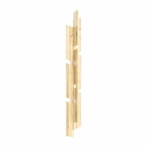 Natúr színű borovi fenyő fali fogas 26 cm Keeper – Karup Design kép