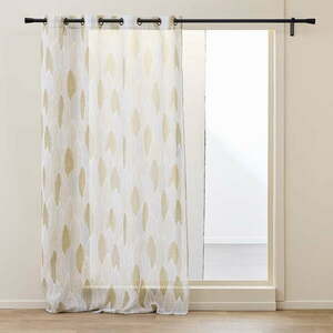 Bézs voile fényáteresztő függöny 140x240 cm Kim – douceur d'intérieur kép
