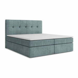 Világoskék ágyneműtartós boxspring ágy 180x200 cm Palta – Makamii kép