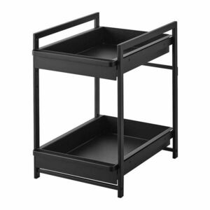 Fekete fém kiegészítő polc 30x42 cm Tower – YAMAZAKI kép