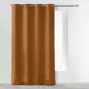 Barna mikroszálas függöny 140x280 cm Absolu – douceur d'intérieur kép