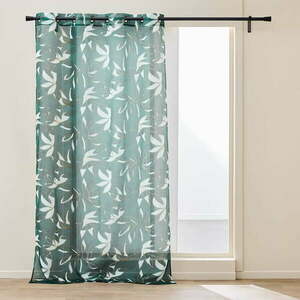 Zöld voile fényáteresztő függöny 140x280 cm Elsa – douceur d'intérieur kép