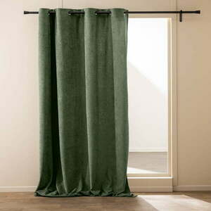 Zöld buklé függöny 140x260 cm Winona – douceur d'intérieur kép