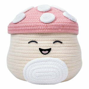 Bézs textil játéktároló kosár ø 23x22 cm Fizz Malcolm – SQUISHMALLOWS kép