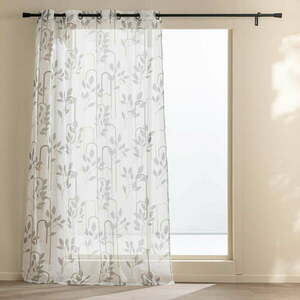 Szürke voile fényáteresztő függöny 140x240 cm Roseris – douceur d'intérieur kép