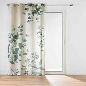 Zöld-bézs függöny 140x260 cm Botanica – douceur d'intérieur kép