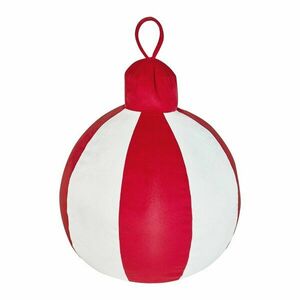 Plüss díszpárna karácsonyi mintával 25x30 cm Christmas Bauble – Catherine Lansfield kép