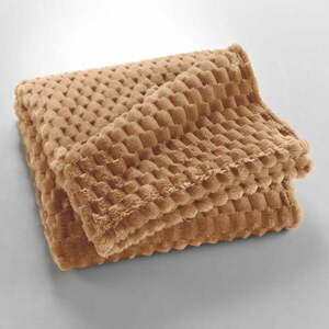 Barna mikroflanel takaró 125x150 cm Mini Frosty – douceur d'intérieur kép