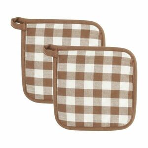 Pamut edényfogó szett 2 db-os Gingham – Tiseco Home Studio kép