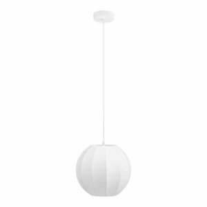 Fehér függőlámpa textil búrával ø 25 cm Coventry – House Nordic kép