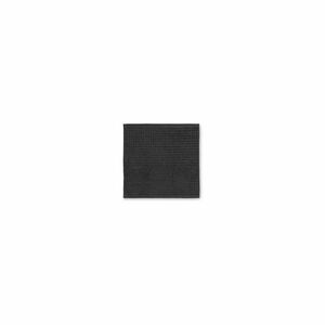 Sötétszürke frottír bio pamut törölköző 30x30 cm Check – JUNA kép