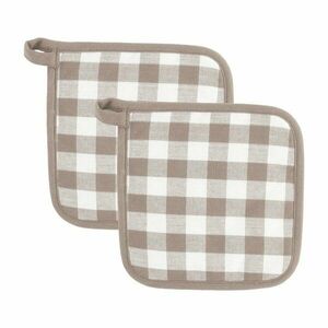 Pamut edényfogó szett 2 db-os Gingham – Tiseco Home Studio kép