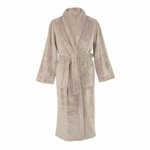 Szürkésbarna mikroplüss fürdőköpeny L/XL Pippa – Tiseco Home Studio kép