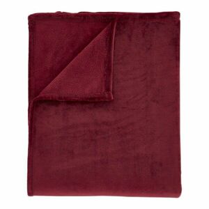 Piros mikroplüss takaró 130x170 cm Raschel Velvet – Catherine Lansfield kép