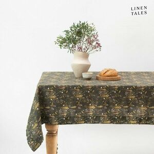 Len asztalterítő 140x200 cm Woodland – Linen Tales kép