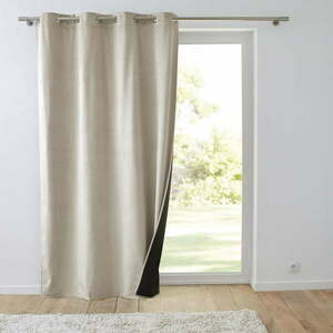Bézs bársony termo függöny 140x260 cm Polarchic – douceur d'intérieur kép