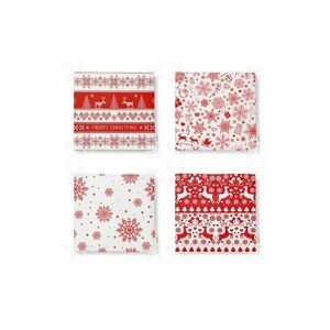 Székpárna szett karácsonyi mintával 4 db-os 40x40 cm Snowflakes – Mila Home kép