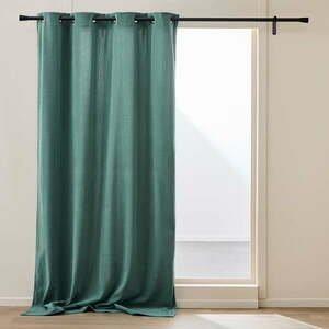 Zöld kordbársony termo függöny 140x260 cm Madison – douceur d'intérieur kép