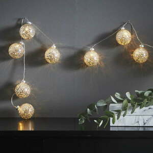 Karácsonyi fényfüzér 130 cm Glitter - Star Trading kép