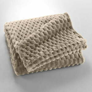 Szürkésbarna mikroflanel takaró 125x150 cm Mini Frosty – douceur d'intérieur kép
