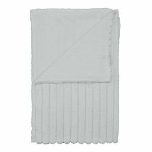 Fehér mikroplüss takaró 130x170 cm Cosy Ribbed – Catherine Lansfield kép