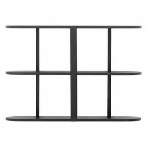 Fekete többszintes fali polc 80 cm Vicente – Bloomingville kép