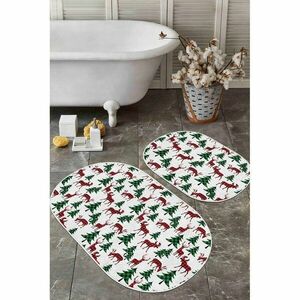 Fürdőszobai kilépő szett 2 db-os 60x100 cm Tartan – Mila Home kép