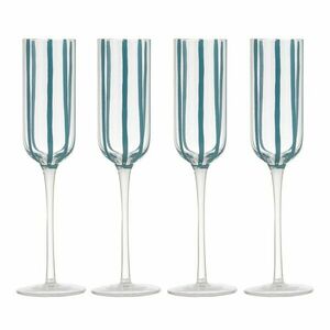 Pezsgőspohár szett 4 db-os 180 ml Stripe – Ladelle kép