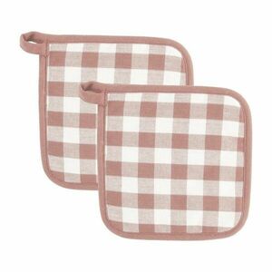 Pamut edényfogó szett 2 db-os Gingham – Tiseco Home Studio kép
