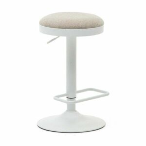 Bézs állítható magasságú bárszék szett 2 db-os (ülésmagasság 53, 5 cm) Zaib – Kave Home kép