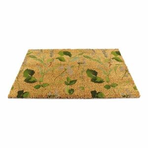 Kókuszrost lábtörlő 40x60 cm Watercolour Leaves – Artsy Doormats kép