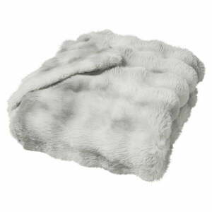 Szürke mikroplüss takaró 180x220 cm Mounty – douceur d'intérieur kép