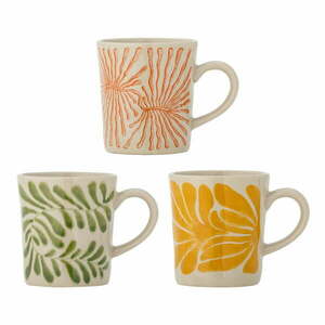 Kőedény csésze szett 3 db-os cappucinóhoz 205 ml Fauni – Bloomingville kép
