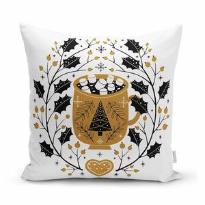 Párnahuzat karácsonyi mintával 43x43 cm Golden Illustration – Mila Home kép